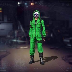 Free Fire Green Criminal Bundle